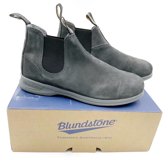 Blundstone Other - New Blundstone 1398 Gray Suede Leather Chelsea Boots Men's Sz 11 US